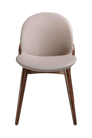 2 chaises Beige et marron