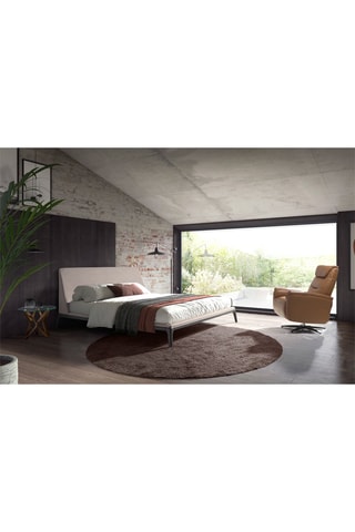 Fauteuil en cuir - Marron