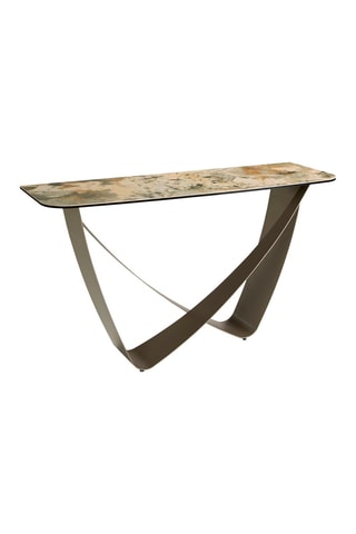 Console - Beige et taupe