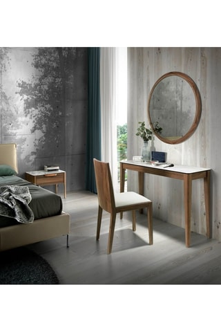 Console Blanc et naturel