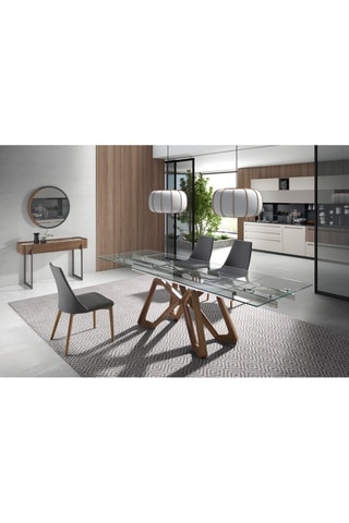 Console 2 tiroirs - Naturel