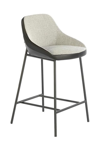 Tabouret de bar - Noir et gris