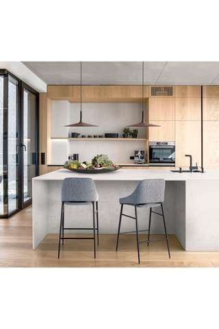 Tabouret de bar - Gris et noir