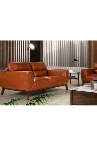 Table d'appoint - Naturel et blanc