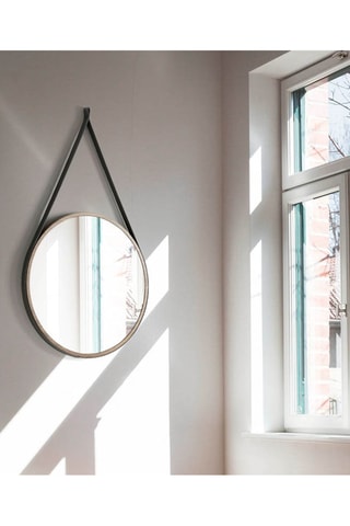 Miroir circulaire - Naturel