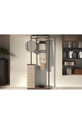 Meuble d'entrée - 84 x 30 x 190 cm