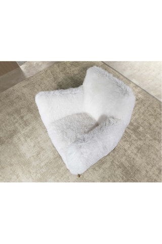 Fauteuil - Blanc - En polyester
