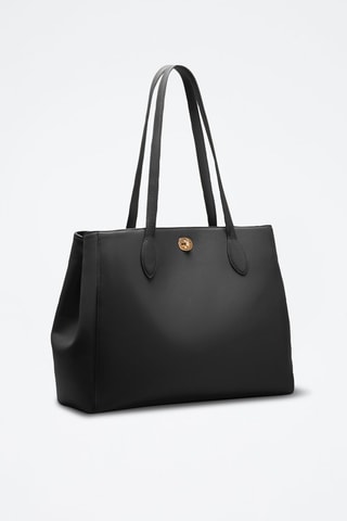 Borsa a mano in pelle Camille  - Nero