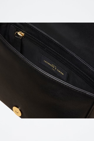 Borsa a tracolla in pelle Berthe  - Nero