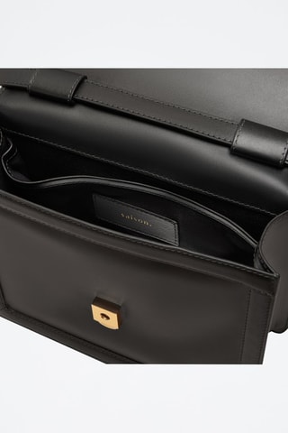 Borsa a tracolla in pelle Anita  - Nero