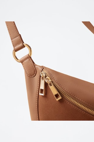 Marsupio in pelle Cora  - Marrone