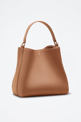 Borsa a mano in pelle Ada  - Marrone