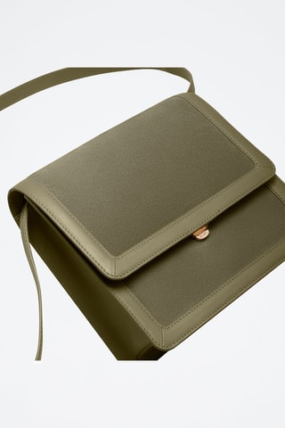 Borsa a tracolla in pelle Anita  - Verde