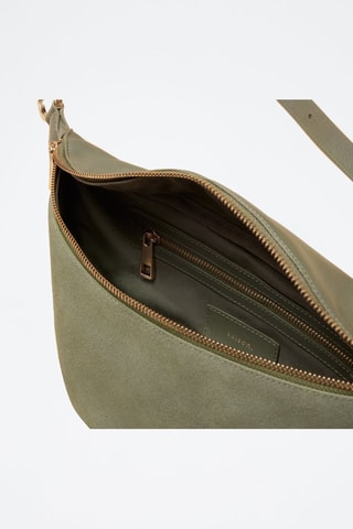 Marsupio in pelle Cora  - Verde