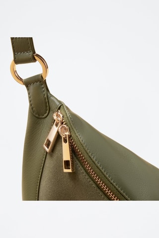 Marsupio in pelle Cora  - Verde