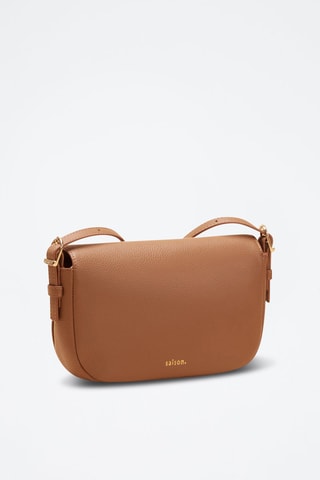 Borsa a tracolla in pelle Béa  - Marrone