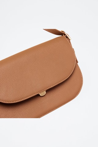 Borsa a tracolla in pelle Béa  - Marrone