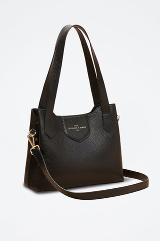 Borsa a spalla in pelle Héloïse  - Nero