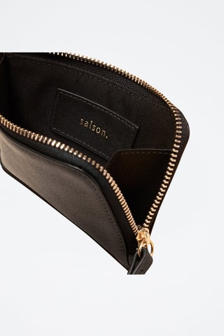 Portacarte in pelle Sophie  - Nero