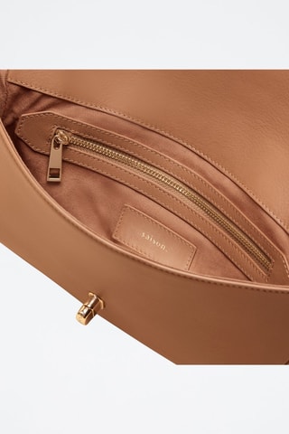 Marsupio in pelle Claudia  - Marrone