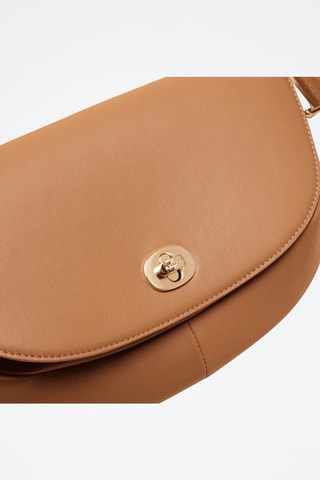 Marsupio in pelle Claudia  - Marrone