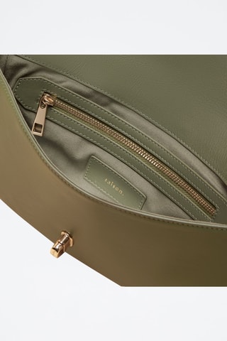 Marsupio in pelle Claudia  - Verde