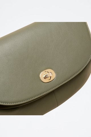 Marsupio in pelle Claudia  - Verde