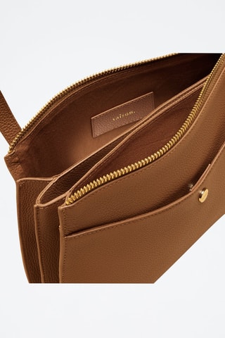 Borsa a tracolla in pelle Irma  - Marrone