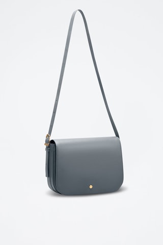 Borsa a tracolla in pelle Adèle  - Blu