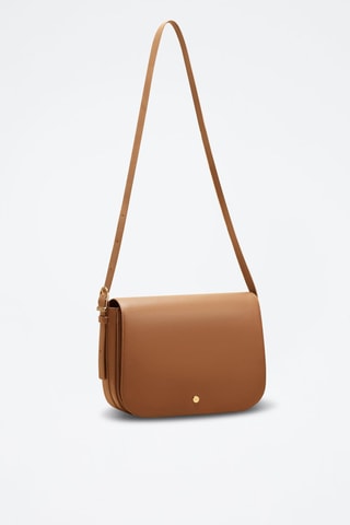 Borsa a tracolla in pelle Adèle  - Marrone