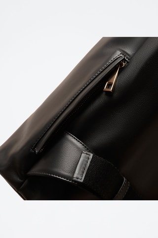 Zaino in pelle Lola  - Nero