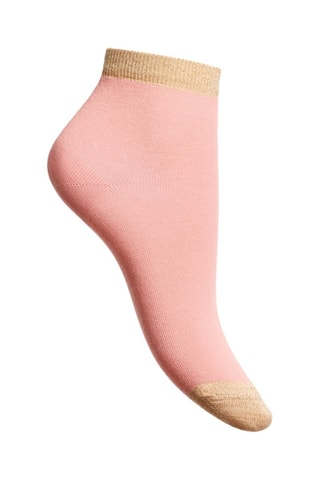 3 paia di calzini   - Bianco, nero e rosa