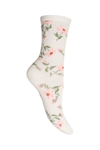 3 paia di calze   - Bianco, rosa e verde