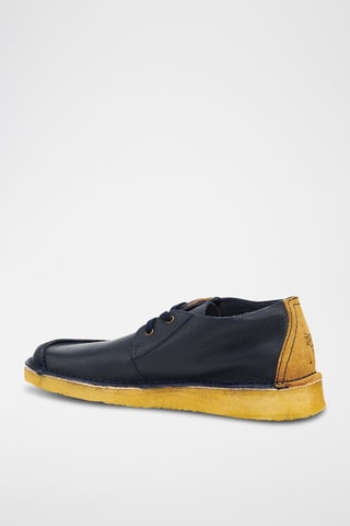 Derbys en cuir Seam Trek Ink - Noir