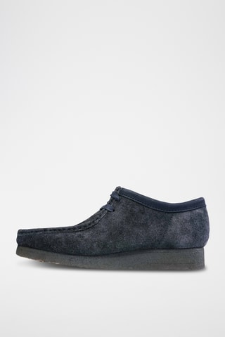 Derbys en nubuck Wallabee - Bleu nuit