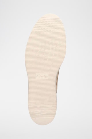 Derbys plateformes en nubuck Baille Stitch - Taupe