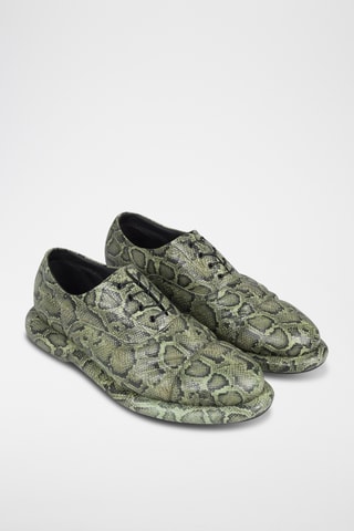 Derbys en cuir x Martine Rose - Vert