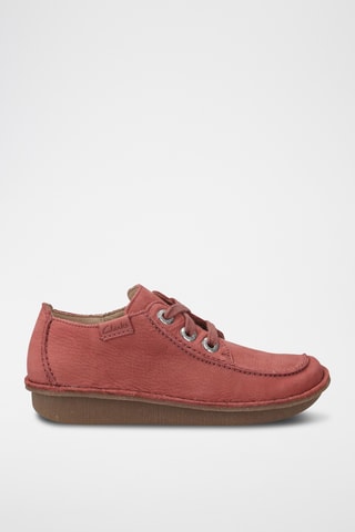 Derbys en nubuck Funny - Vieux rose
