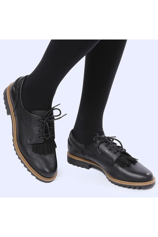 Derbys en cuir Griffin - Noir