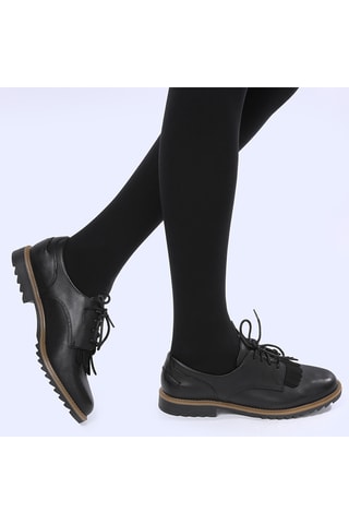 Derbys en cuir Griffin - Noir