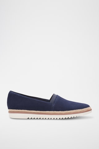 Espadrilles en nubuck Serena Paige - Bleu marine