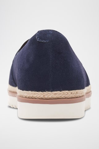 Espadrilles en nubuck Serena Paige - Bleu marine