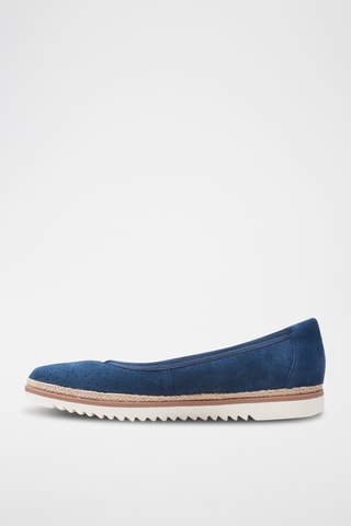 Espadrilles en nubuck Serena Kellyn - Bleu marine