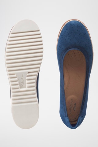 Espadrilles en nubuck Serena Kellyn - Bleu marine