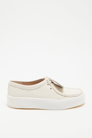 Derbys en nubuck Wallabee Cup - Blanc