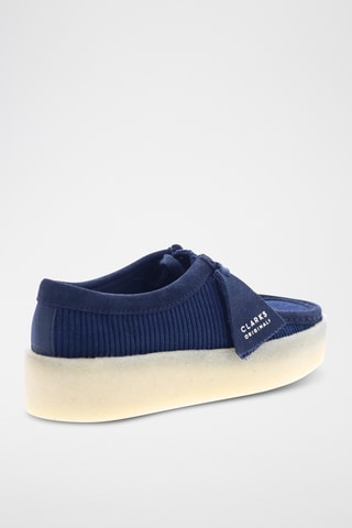 Tennis plateformes Wallabee Cup - Bleu marine