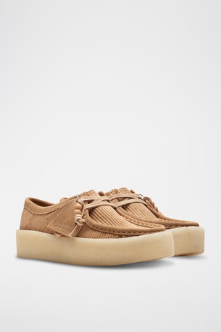 Tennis plateformes Wallabee Cup - Camel