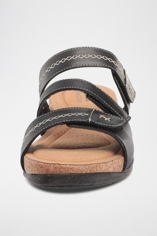 Mules en cuir Roseville Bay - Noir