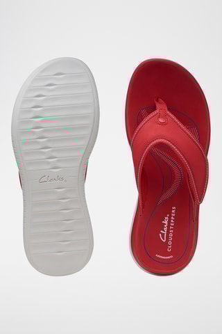 Tongs Glide Post 2 - Rouge