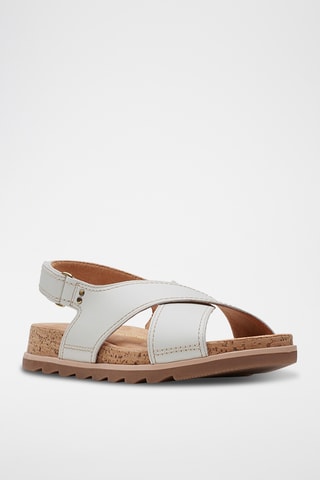 Sandales en cuir Yacht Cross - Blanc